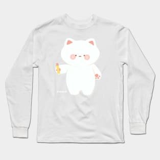 Drawing Cat Long Sleeve T-Shirt